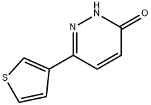 6-(thiophen-3-yl)pyridazin-3(2H)-one Struktur