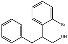 2-(2-Bromophenyl)-3-phenylpropan-1-ol Struktur