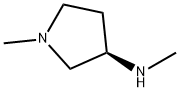 (3R)-N,1-dimethylpyrrolidin-3-amine Struktur