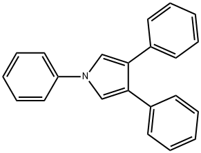 1H-Pyrrole, 1,3,4-triphenyl-
 Struktur