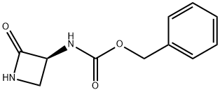 3β-[(ベンジルオキシカルボニル)アミノ]アゼチジン-2-オン 化學(xué)構(gòu)造式