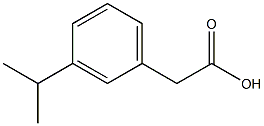 2-[3-(PROPAN-2-YL)PHENYL]ACETIC ACID Struktur