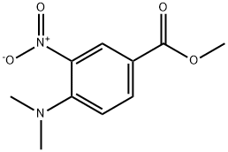 4-(methoxycarbonyl)-2-nitro-N,N-dimethylaniline Struktur