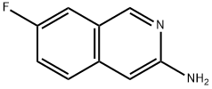 7-fluoroisoquinolin-3-amine Struktur