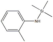 Silanamine, 1,1,1-trimethyl-N-(2-methylphenyl)- Struktur