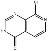 8-chloro-3H-pyrido[3,4-d]pyrimidin-4-one Struktur