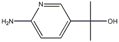 2-(6-aminopyridin-3-yl)propan-2-ol Struktur