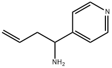 1-(PYRIDIN-4-YL)BUT-3-EN-1-AMINE Struktur