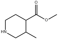 methyl 3-methylpiperidine-4-carboxylate Struktur