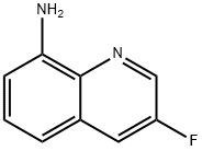 3-fluoroquinolin-8-amine Struktur