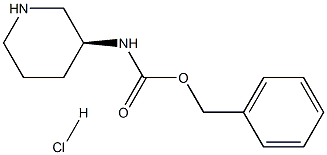 S-3-CBZ-AMINOPIPERIDINE HCl Struktur