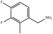 1-(3,4-Difluoro-2-methylphenyl)methanamine Struktur