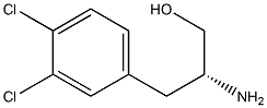 (R)-2-Amino-3-(3,4-dichlorophenyl)propan-1-ol Struktur