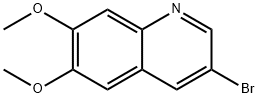 3-Bromo-6,7-dimethoxyquinoline Struktur