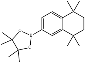 4,4,5,5-TETRAMETHYL-2-(5,5,8,8-TETRAMETHYL-5,6,7,8-TETRAHYDRONAPHTHALEN-2-YL)-1,3,2-DIOXABOROLANE(WXG00895) Struktur