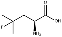 (S)-2-AMINO-4-FLUORO-4-METHYLPENTANOIC ACID Struktur