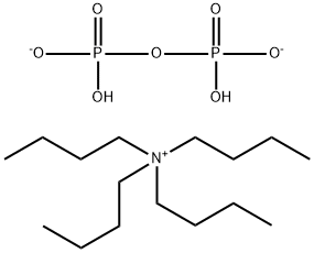 Bis(tetrabutylammonium) Dihydrogen Pyrophosphate Struktur