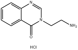 3-(2-Aminoethyl)-3,4-dihydroquinazolin-4-one dihydrochloride Struktur