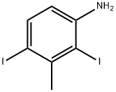 2,4-Diiodo-3-methylaniline Struktur