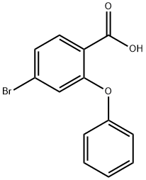 4-bromo-2-phenoxybenzoic acid Struktur