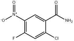 2-chloro-4-fluoro-5-nitroBenzamide Struktur