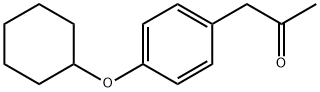 1-(4-(Cyclohexyloxy)phenyl)propan-2-one Struktur