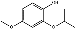 2-isopropoxy-4-methoxyphenol Struktur