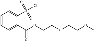 2-(2-Methoxyethoxy)ethyl 2-(chlorosulfonyl)benzoate
		
	 Struktur