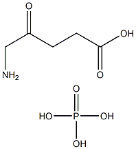 Aminolevulinic acid phosphate Struktur