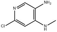 6-chloro-N4-methyl-3,4-Pyridinediamine Struktur