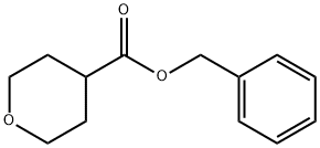 Tetrahydro-2H-pyran-4-carboxylic acid benzyl ester Struktur