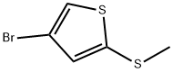 4-Bromo-2-(methylthio)thiophene Struktur