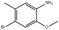 4-Bromo-2-methoxy-5-methylaniline Struktur