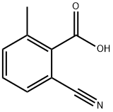 2-cyano-6-methylbenzoic acid Struktur