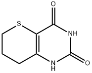 7,8-dihydro-1H-thiopyrano[3,2-d]pyrimidine-2,4(3H,6H)-dione Struktur