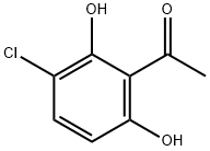 1-(3-chloro-2,6-dihydroxyphenyl)Ethanone Struktur