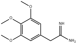 2-(3,4,5-Trimethoxyphenyl)acetimidamide Struktur