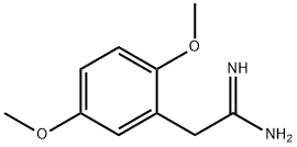 2-(2,5-Dimethoxyphenyl)acetimidamide Struktur