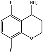 5,8-DIFLUOROCHROMAN-4-AMINE-HCL Struktur