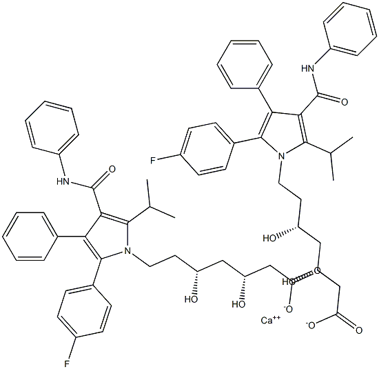 (3S,5R)-Atorvastatin Struktur