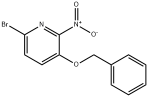 3-(benzyloxy)-6-bromo-2-nitropyridine Struktur