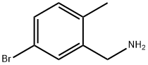 (5-bromo-2-methylphenyl)methanamine Struktur