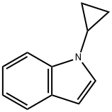 1H-Indole, 1-cyclopropyl- Struktur