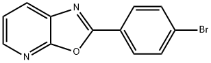 2-(4-bromophenyl)-Oxazolo[5,4-b]pyridine Struktur