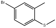 methyl 4-bromo-2-methylphenyl sulphide Struktur