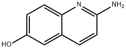 2-Amino-6-hydroxy-quinoline Struktur