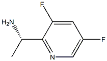 (S)-1-(3,5-difluoropyridin-2-yl)ethanamine Struktur