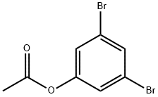 acetic acid 3,5-dibromo-phenyl ester Struktur