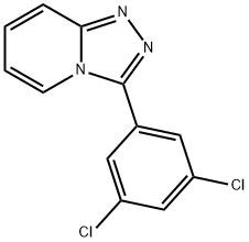 3-(3,5-Dichlorophenyl)-[1,2,4]triazolo[4,3-a]pyridine Struktur