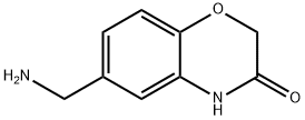 6-Aminomethyl-4H-benzo[1,4]oxazin-3-one Struktur